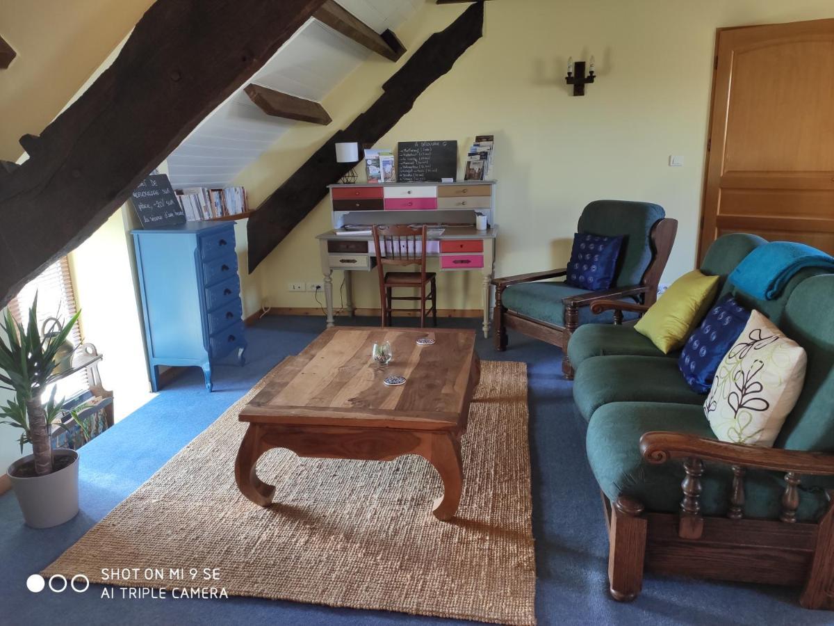 Gite Le Grenier Aux Portes De Broceliande Lejlighed Réminiac Eksteriør billede